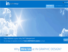 Tablet Screenshot of ingraphicdesign.com